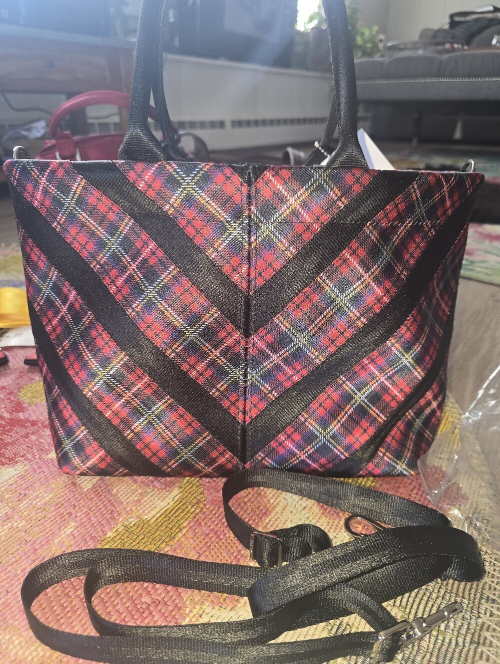 Harvey's Bags Tartan Mini Sydney Tote